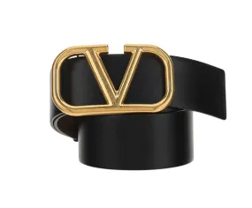 Reversible Belt with VLogo Buckle by Valentino