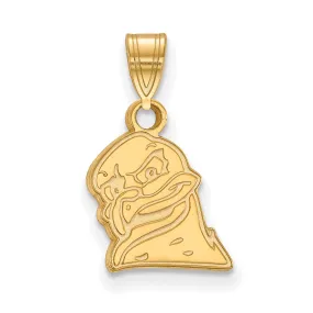 Virginia Tech Small Mascot Pendant in 10k Yellow Gold