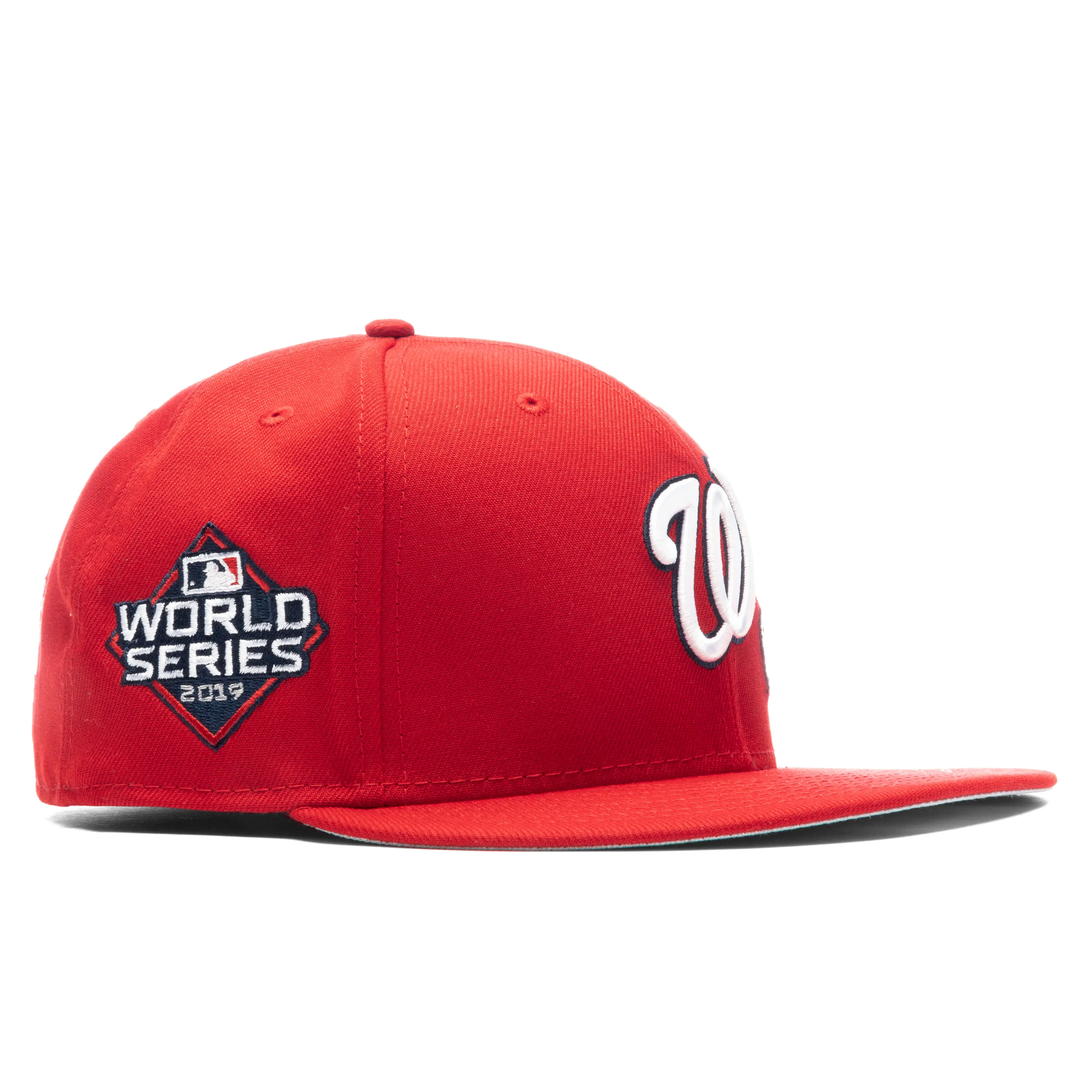 Washington Nationals Team Heart Fitted Cap