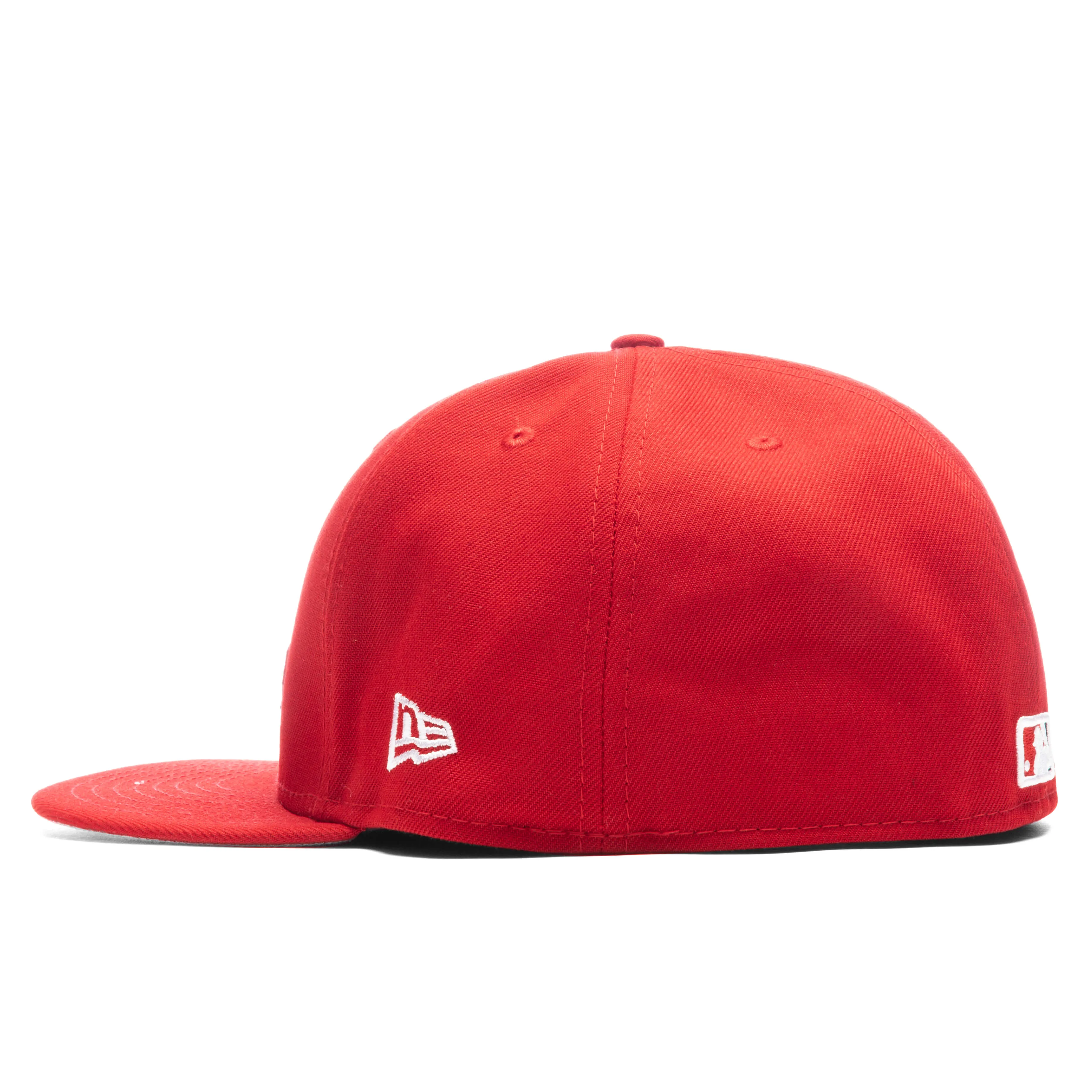 Washington Nationals Team Heart Fitted Cap