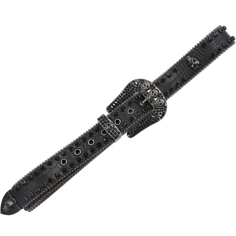 Casual Western Rhinestone Belt