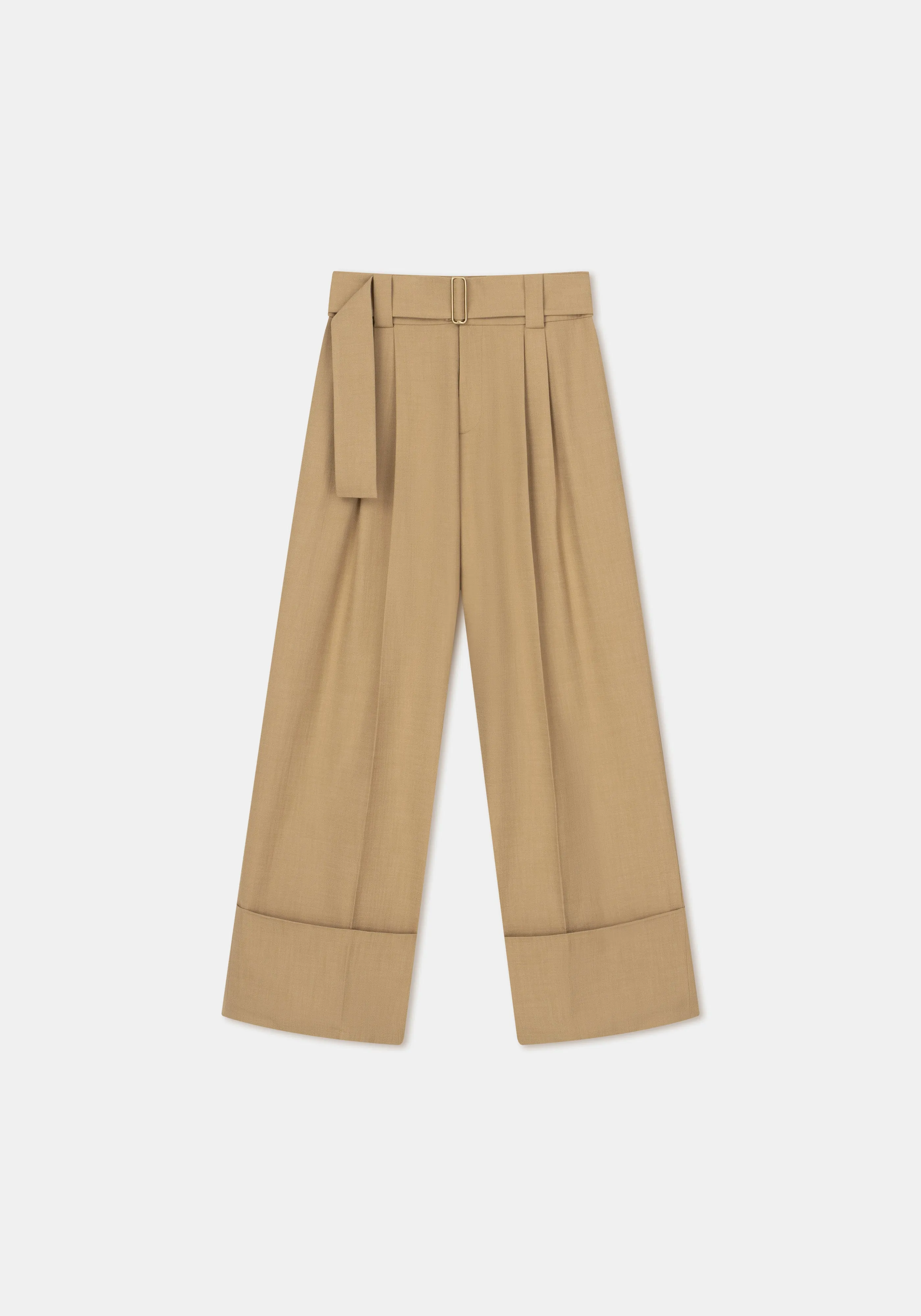 Wide Cuffed Pants