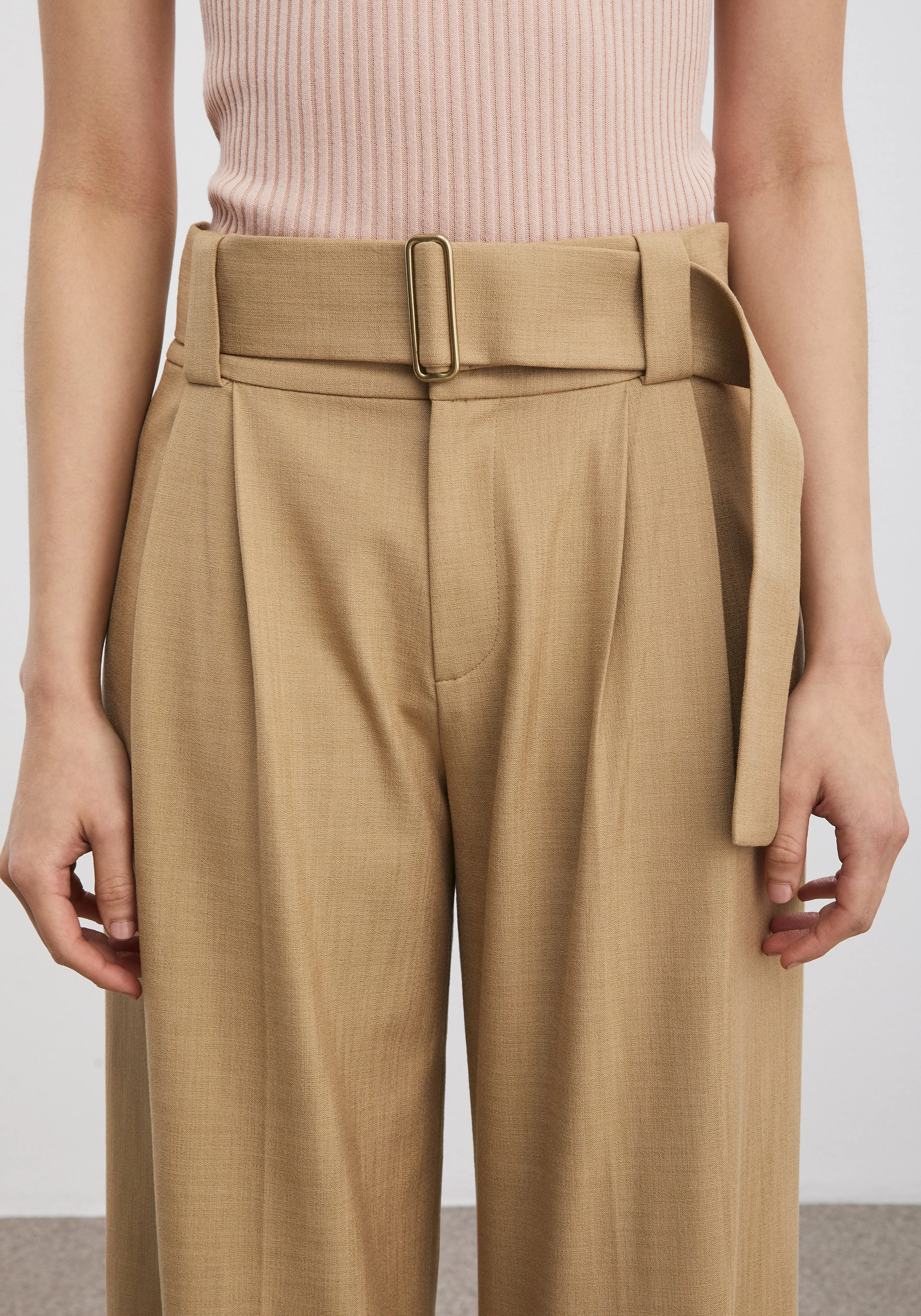 Wide Cuffed Pants