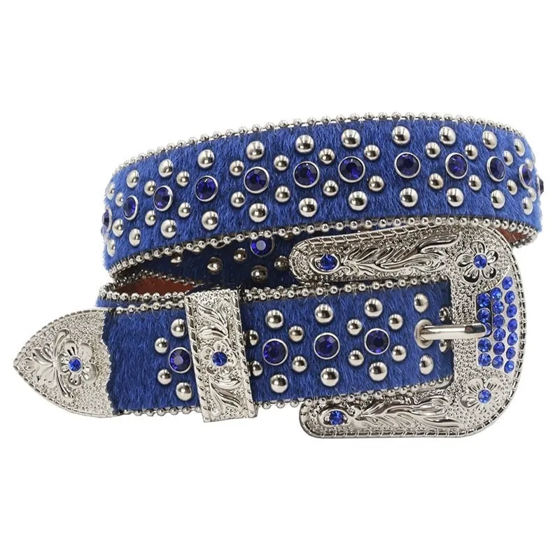 Rhinestone Western Belt for Women