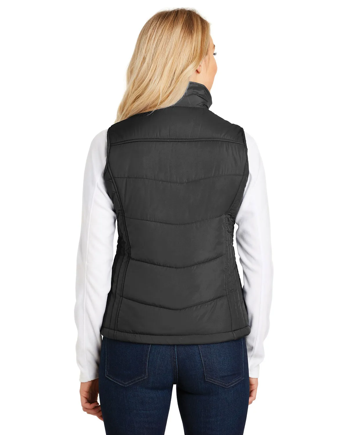 Women's Puffy Vest by Port Authority