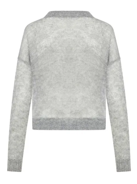 Wool Blend Ribbed Casual Street Style Sweater by BRUNELLO CUCINELLI