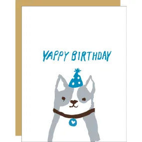 Yappy Birthday Greeting Card