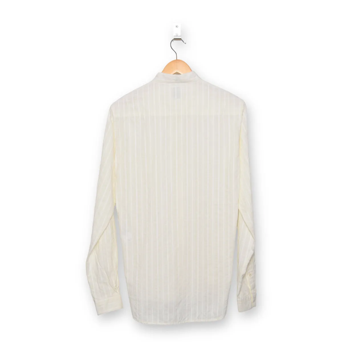 Delikatessen Zen White Jacquard Striped Shirt