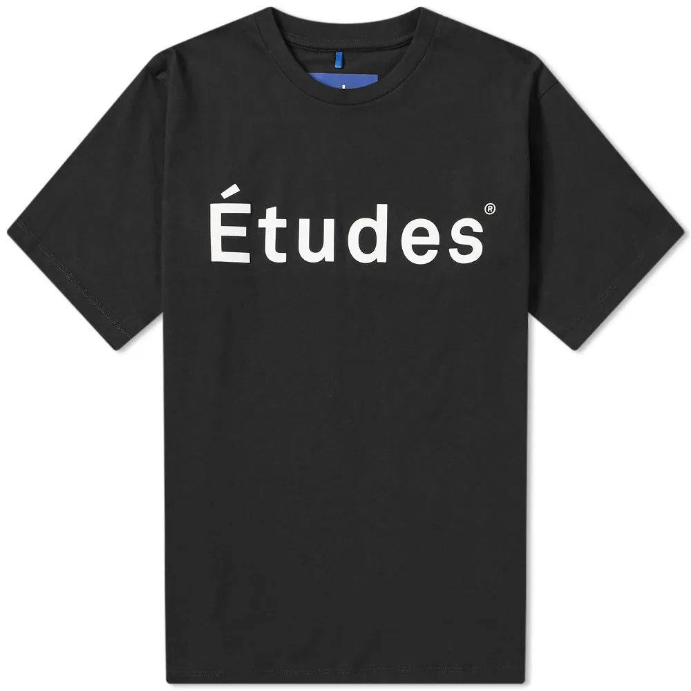 Études Black Wonder Printed Tee